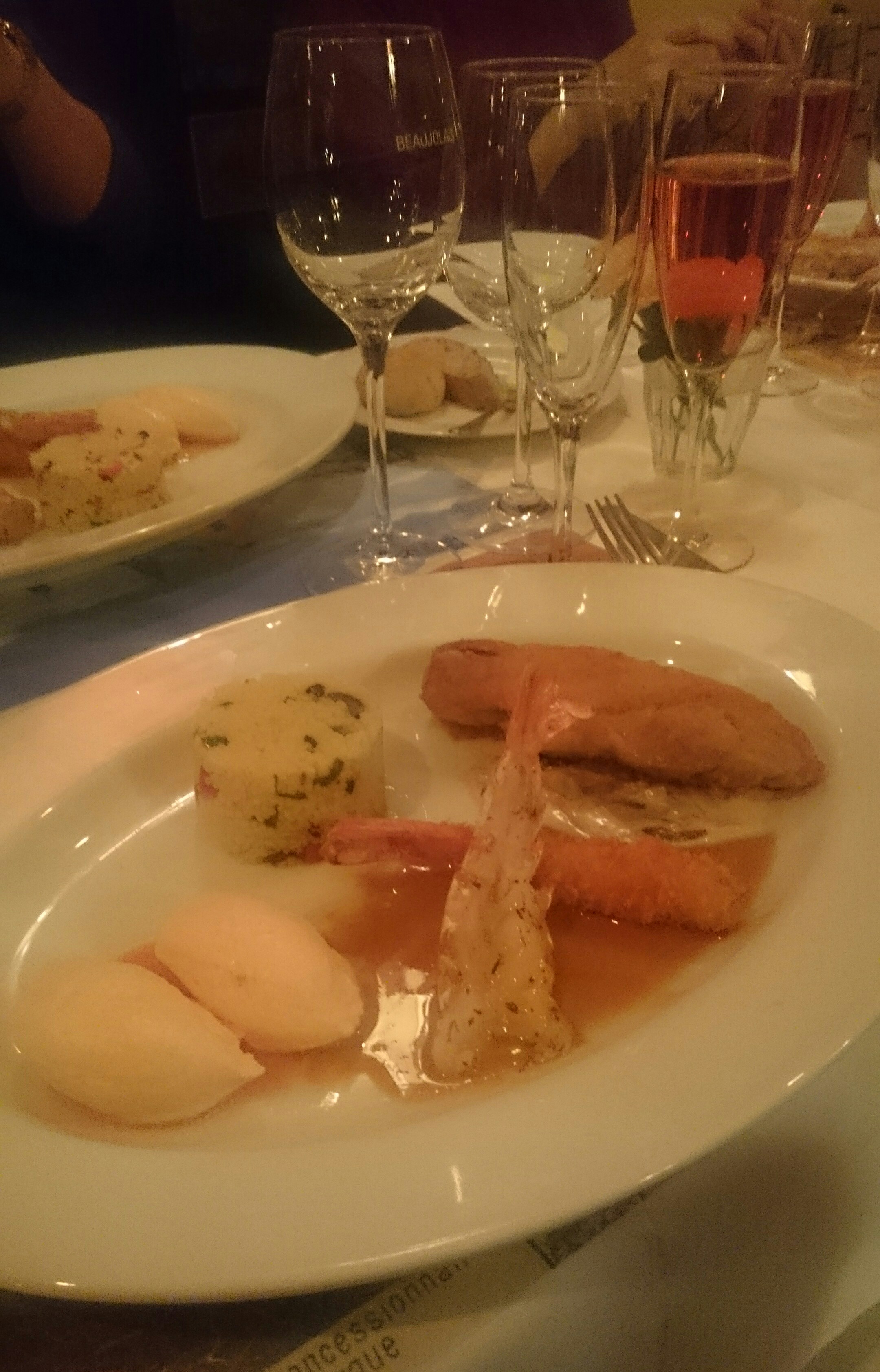 今年〆のワイン会はスパークリング